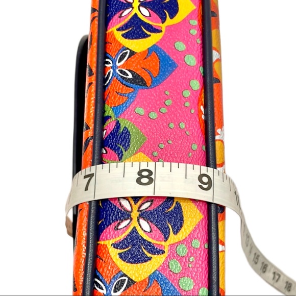 Vera Bradley BB Collection Rio Stripe Floral Flap Crossbody Bag EUC - Picture 12 of 13